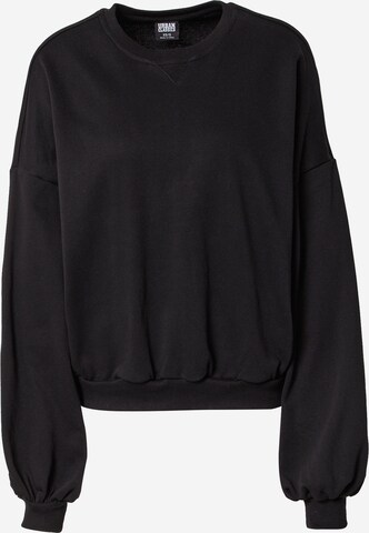 Urban Classics Sweatshirt in Black: front