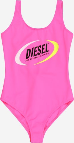 Costume intero 'LIAFY' di DIESEL in rosa: frontale