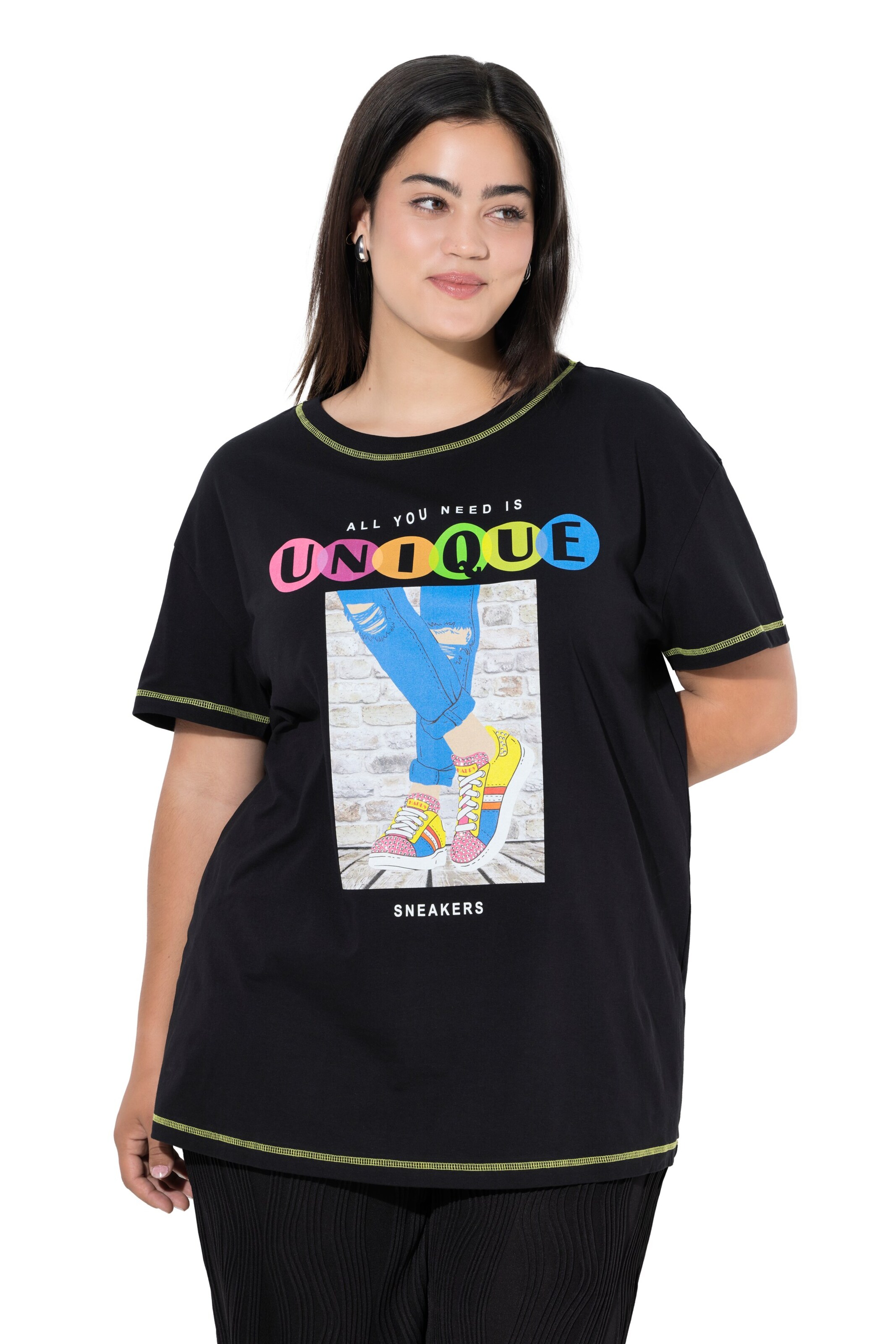 Angel of Style Shirt in Zwart: voorkant