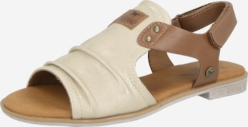 ruda MUSTANG Sandalai: priekis