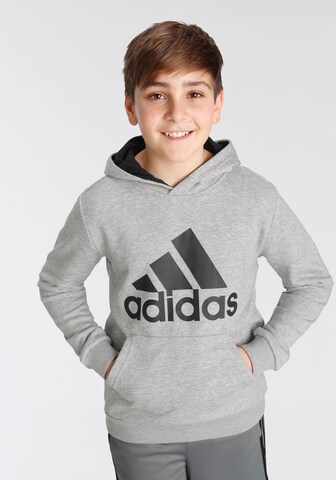 ADIDAS SPORTSWEAR Sport szabadidős felsők 'Essentials' - szürke: elől