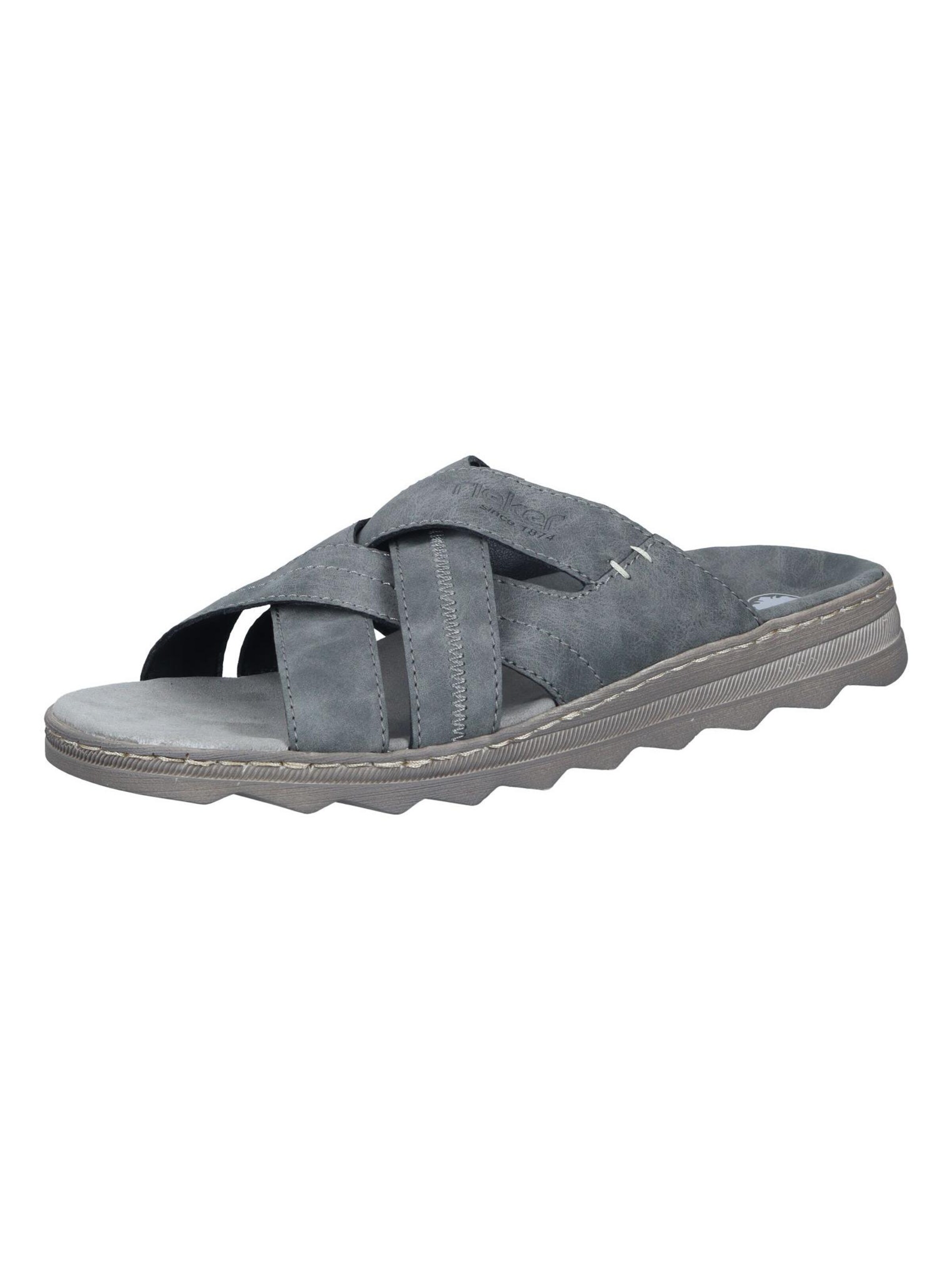 Rieker Mules in Grey: front