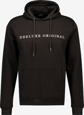 Deeluxe Sweatshirt in Schwarz: Vorderseite