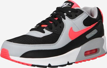 melns Nike Sportswear Brīvā laika apavi 'Air Max 90 LTR': no priekšpuses