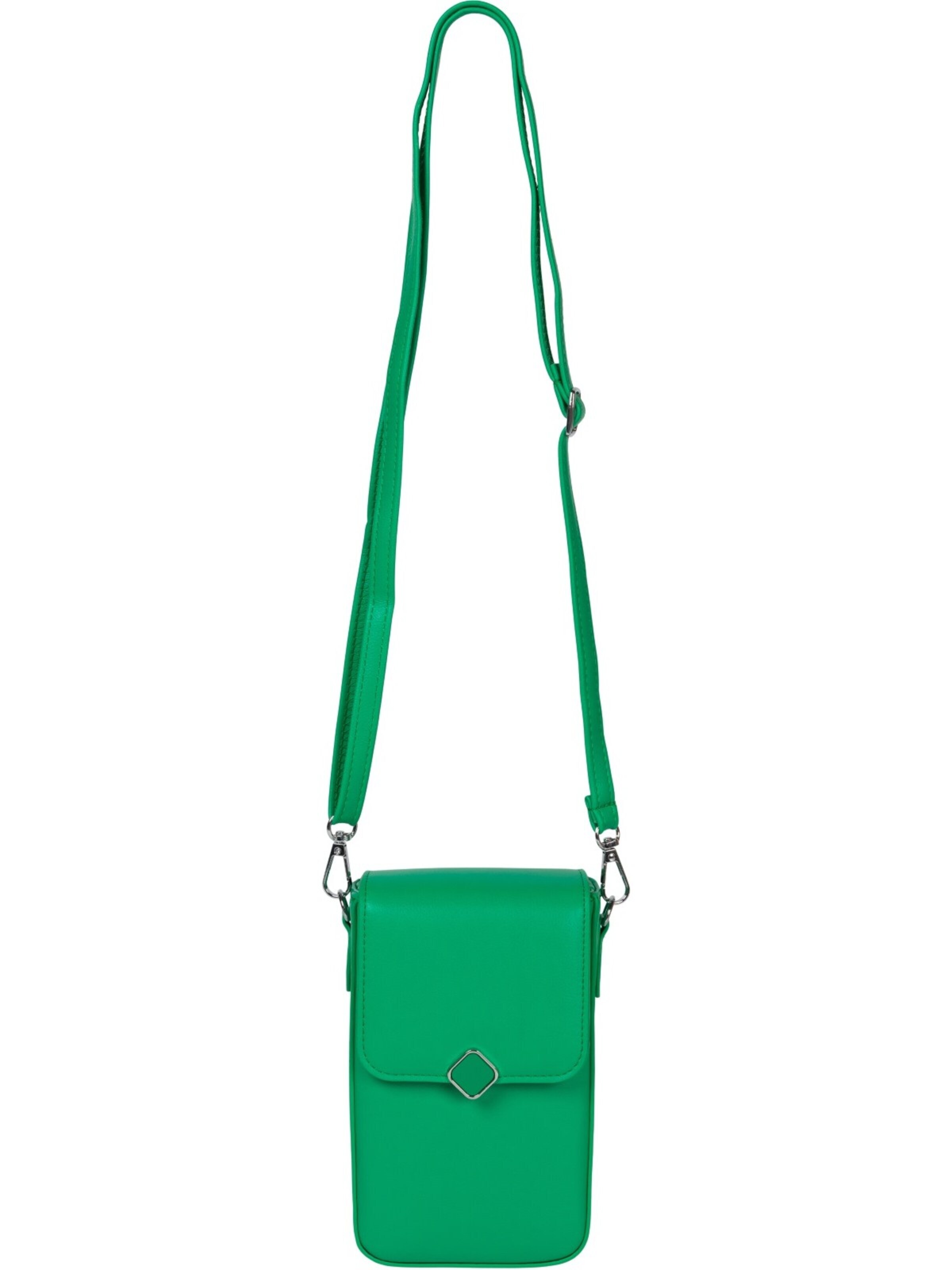 styleBREAKER Umhängetasche 'Box Bag Umhängetasche Uni'‌ in Grün