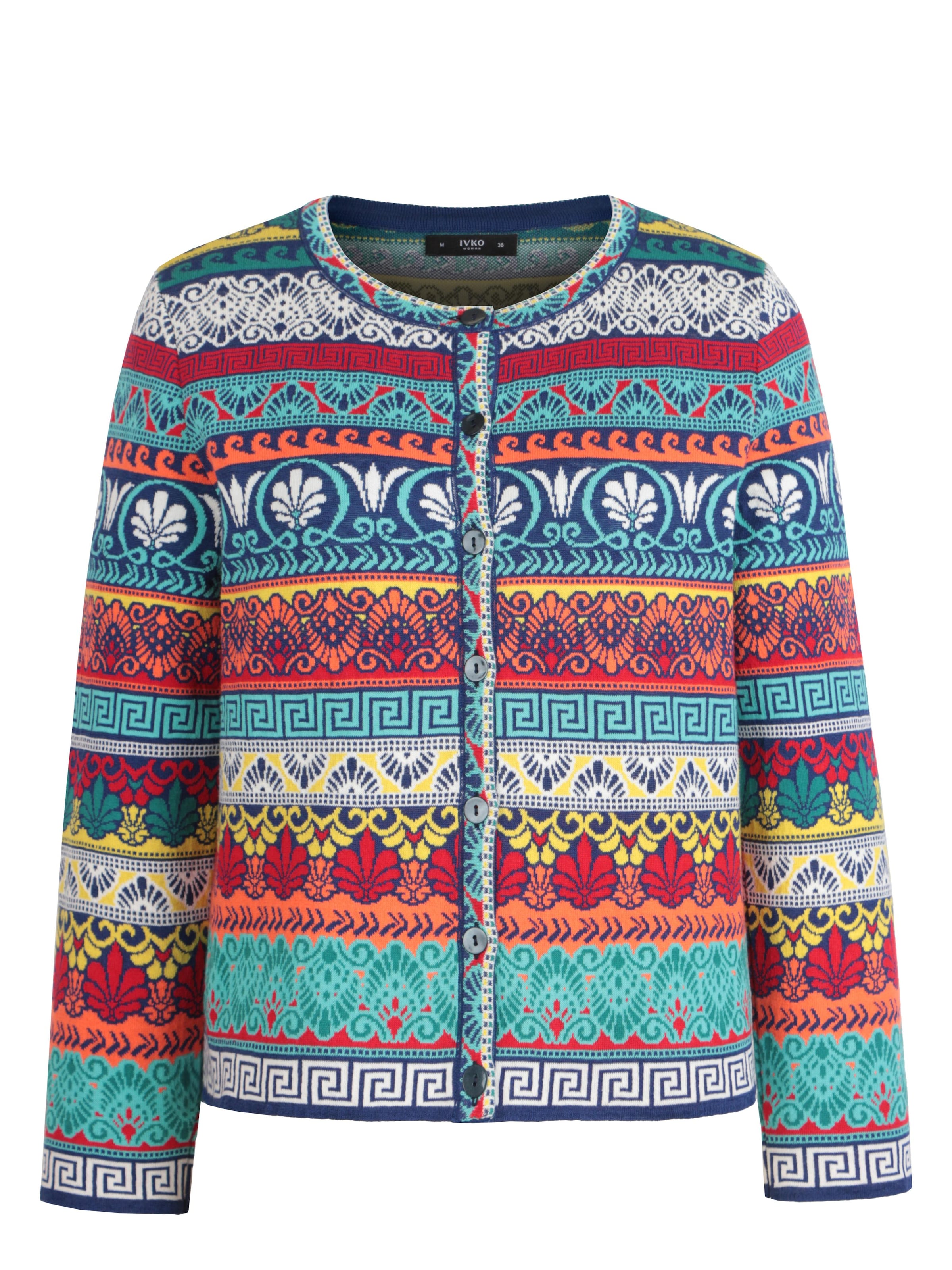 IVKO Knitted Janker in Mixed colors: front