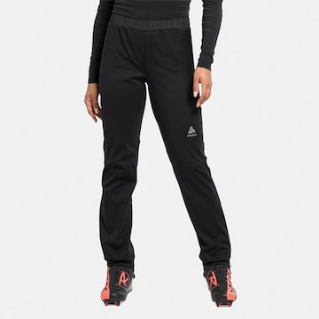 ODLO - Tapered Pantalón deportivo 'Brensholmen' en negro: frente