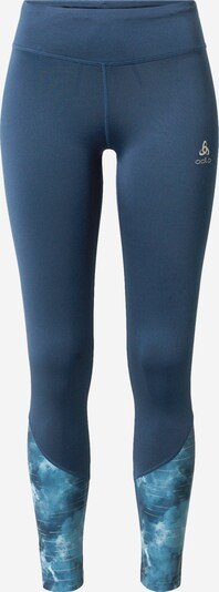 ODLO سروال رياضي بـ أزرق سماوي / أزرق حمامي / أبيض, عرض المنتج