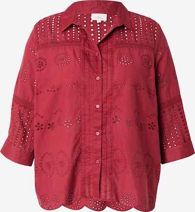 ONLY Carmakoma Bluse 'CARSURI' in weinrot, Produktansicht