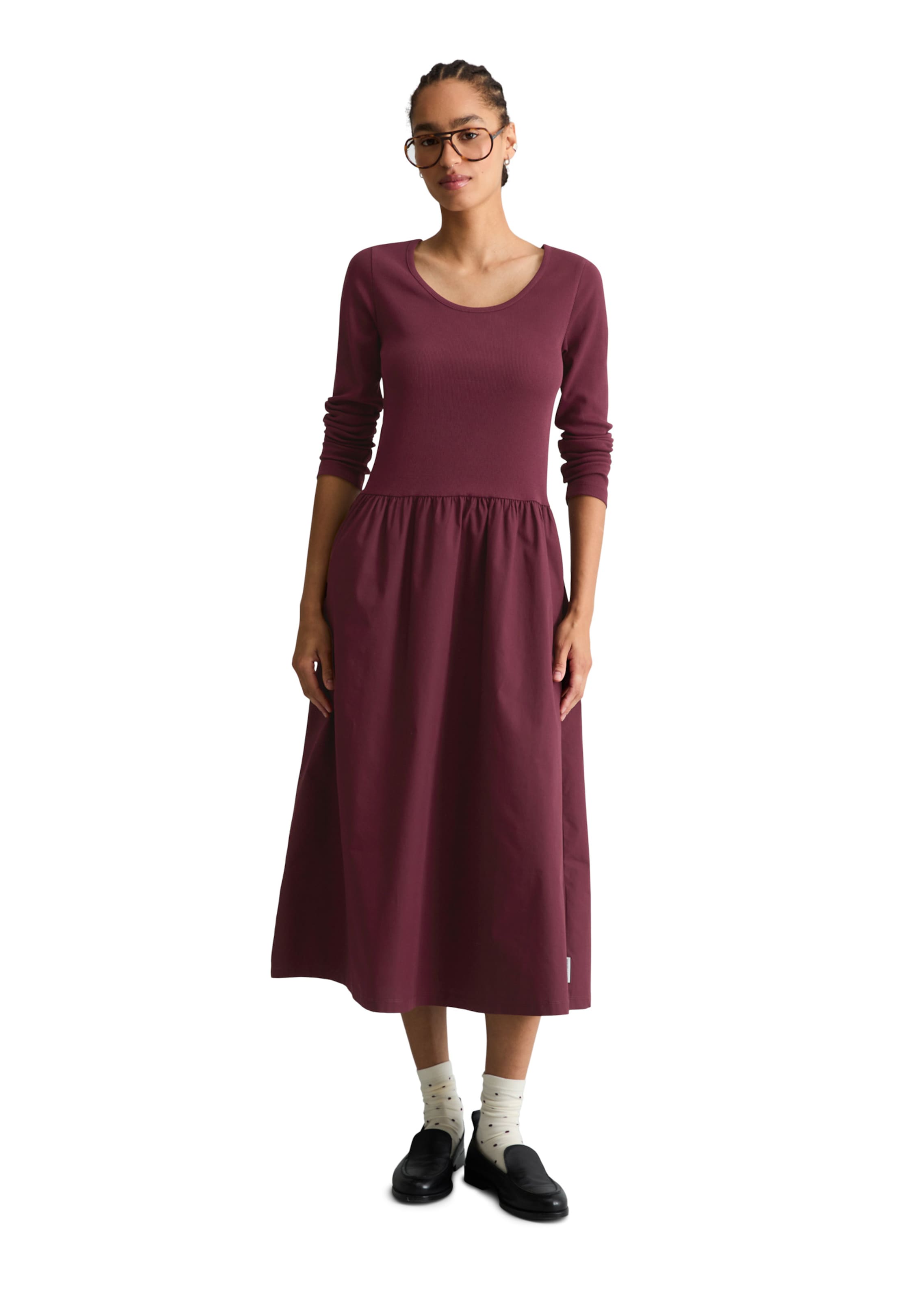 Marc O'Polo DENIM Kleid in Rot: Vorderseite