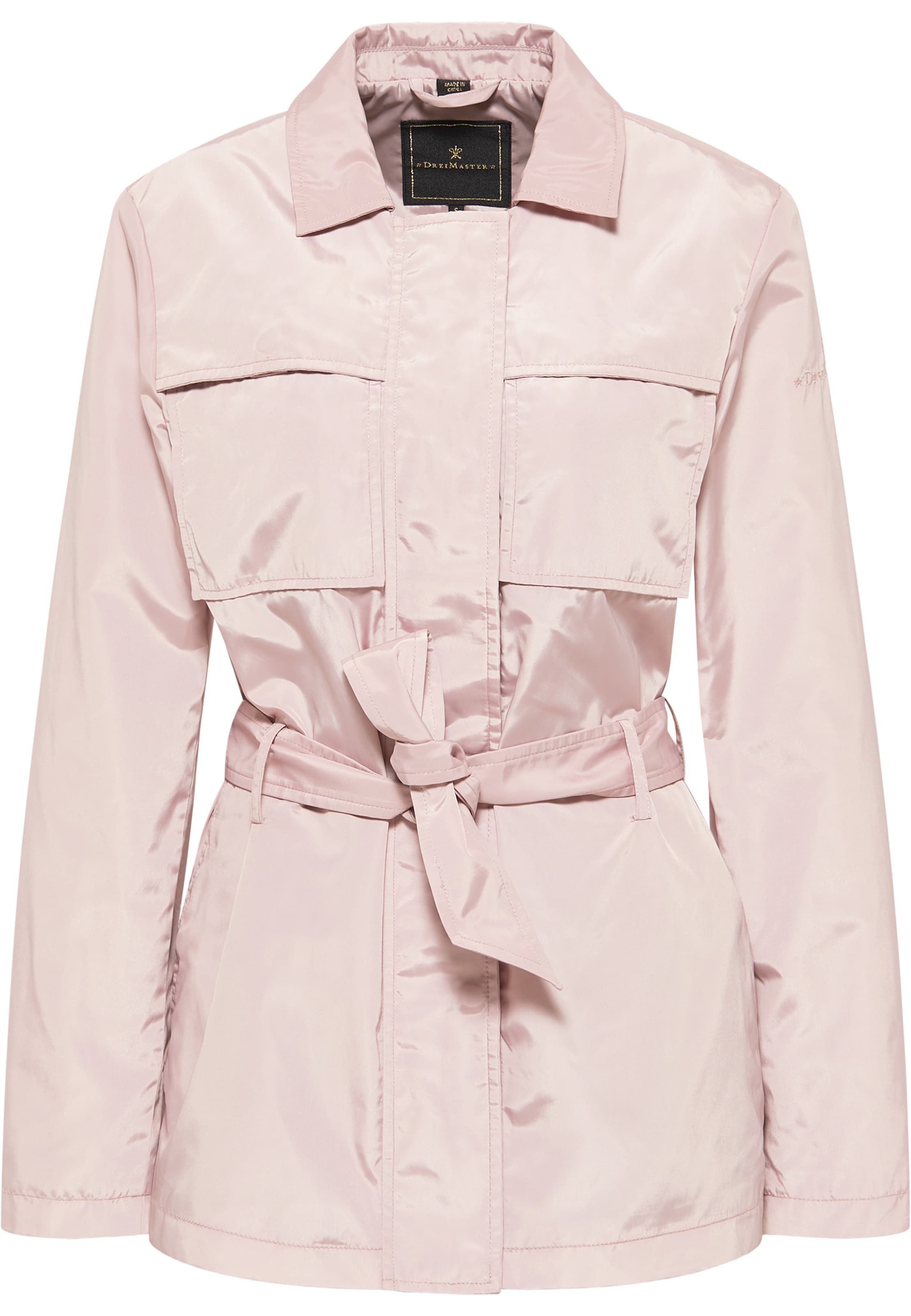 DreiMaster Klassik Between-Season Jacket in Pink: front