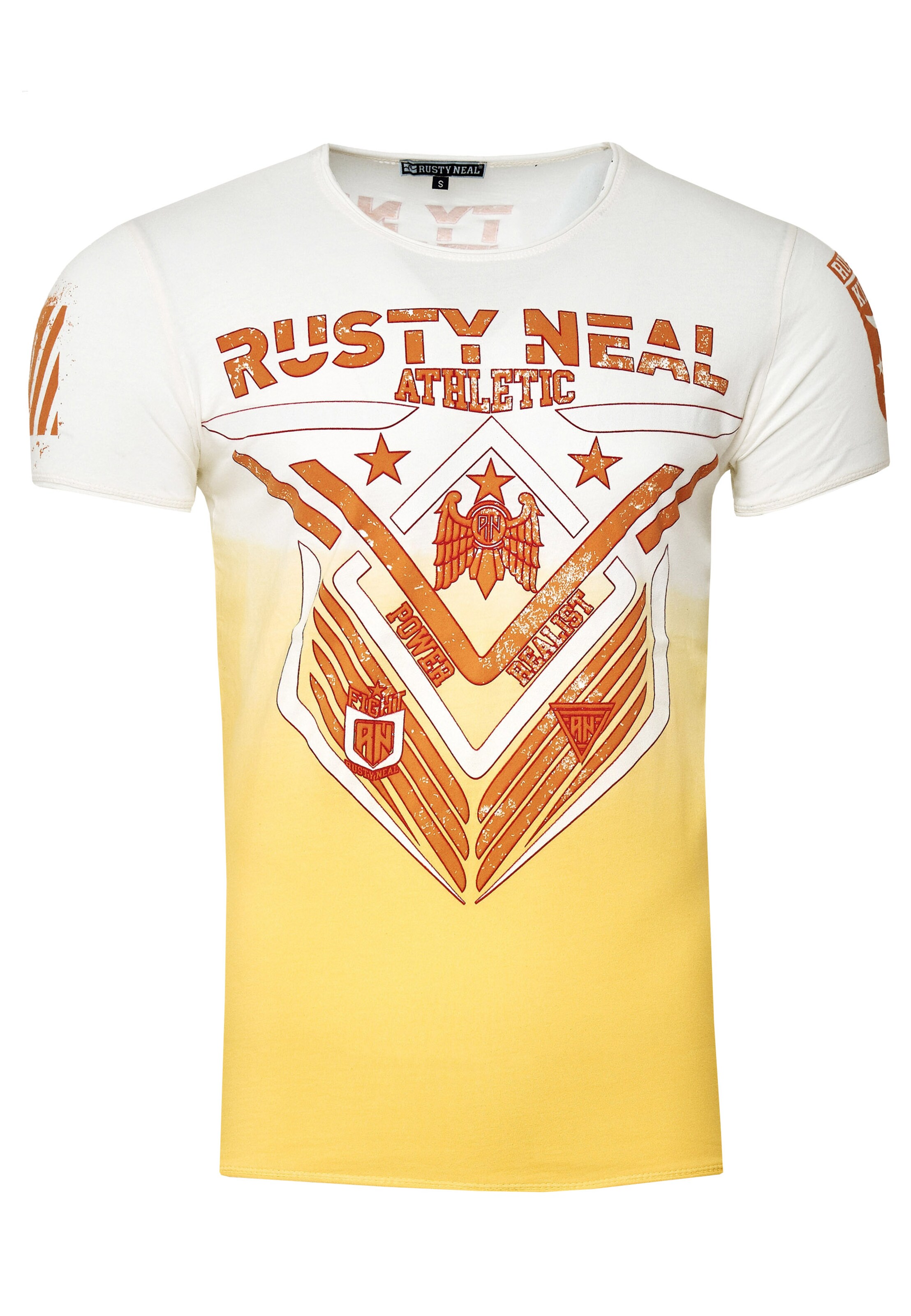Rusty Neal Shirt in Yellow: front