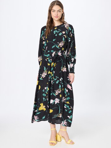 Robe-chemise 'Eastern' Oasis en noir : devant