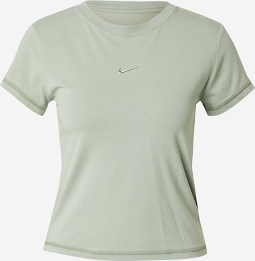 T-shirt Nike Sportswear en vert : devant