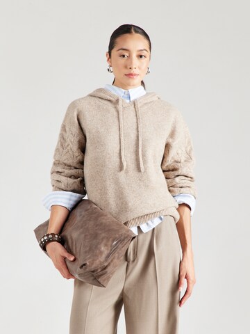Pull-over 'Hilde' ABOUT YOU en marron : devant