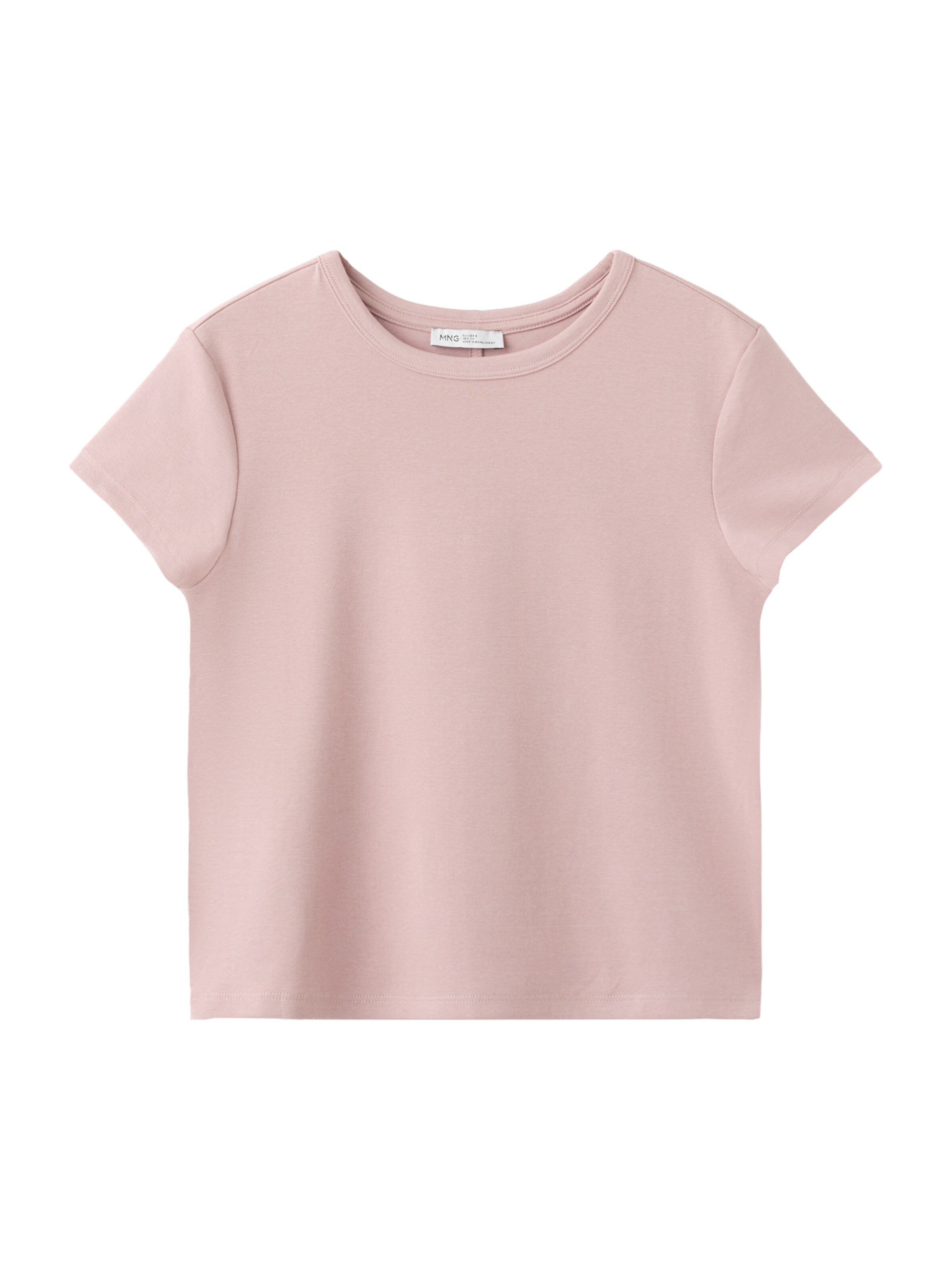 MANGO TEEN Majica 'CATA' | roza barva: sprednja stran