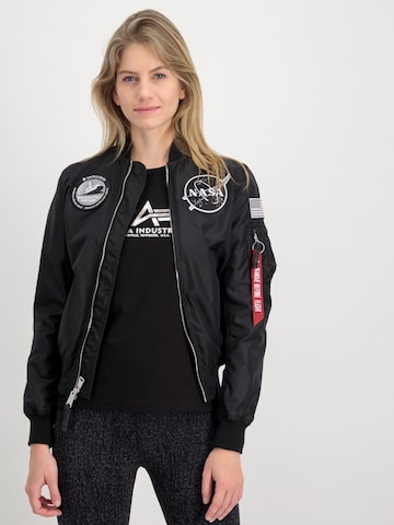 ALPHA INDUSTRIES Between-Season Jacket 'MA-1' in Black