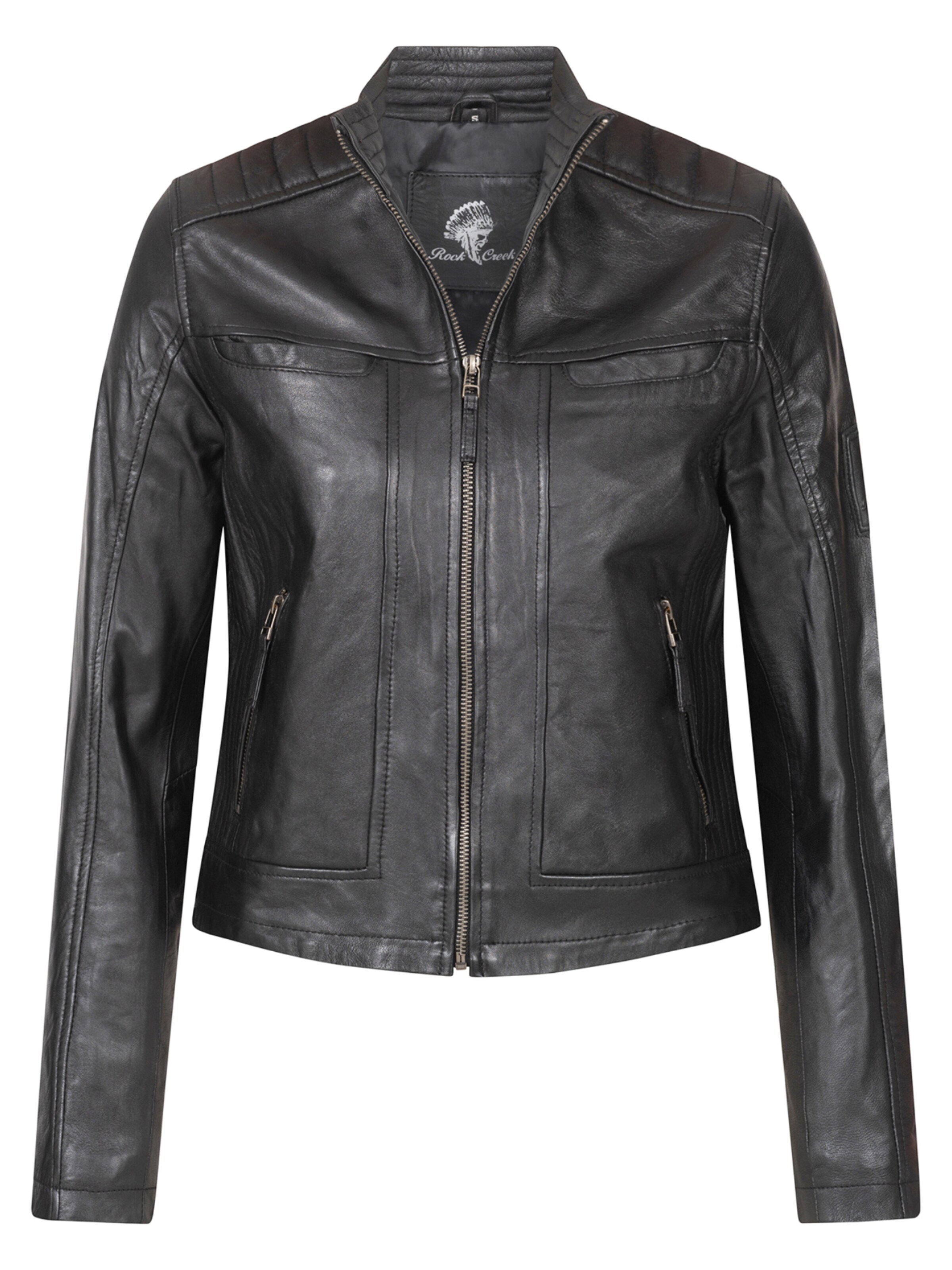Rock Creek Jacke in Schwarz: Vorderseite