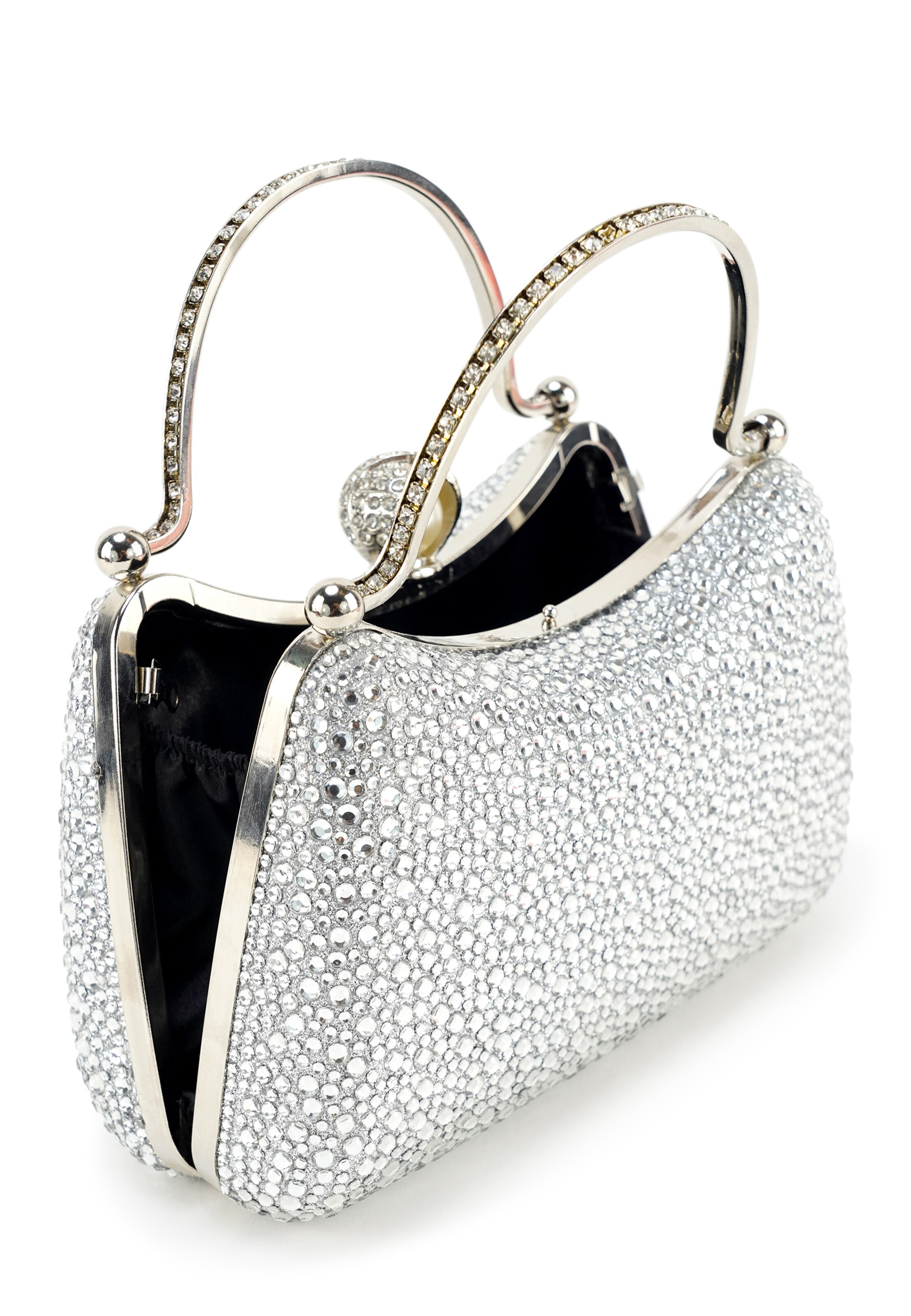 HARPA Clutch 'ORALEI' in Silver