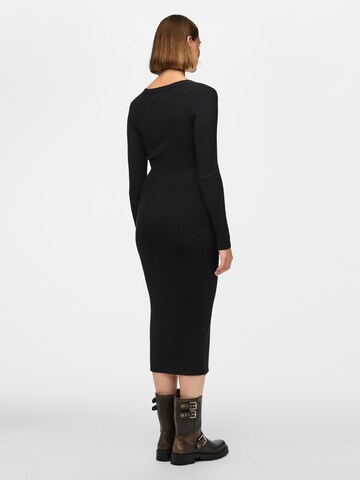 PIECES Knitted dress in Black