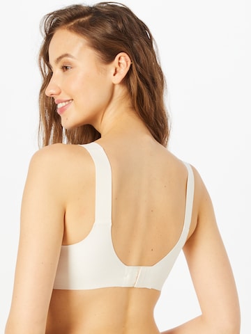 SLOGGI Triangle Bra 'ZERO Feel' in Beige