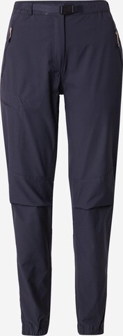 ICEPEAK Tapered Outdoor Pants 'MARINETTE' in Blue: front