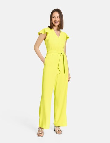 Tuta jumpsuit di TAIFUN in giallo