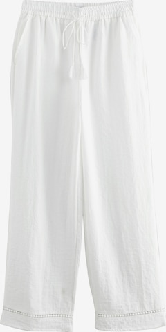 Next Loose fit Trousers in White: front