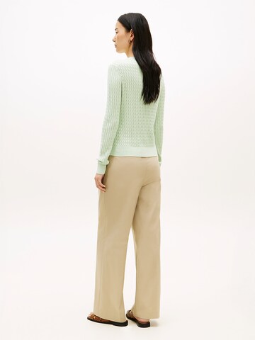 TOMMY HILFIGER Pullover in Grün