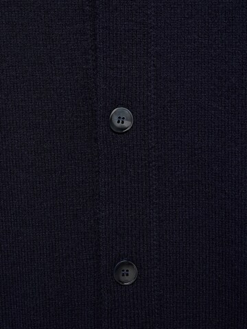 MANGO MAN Knit Cardigan 'LOTUSO' in Blue