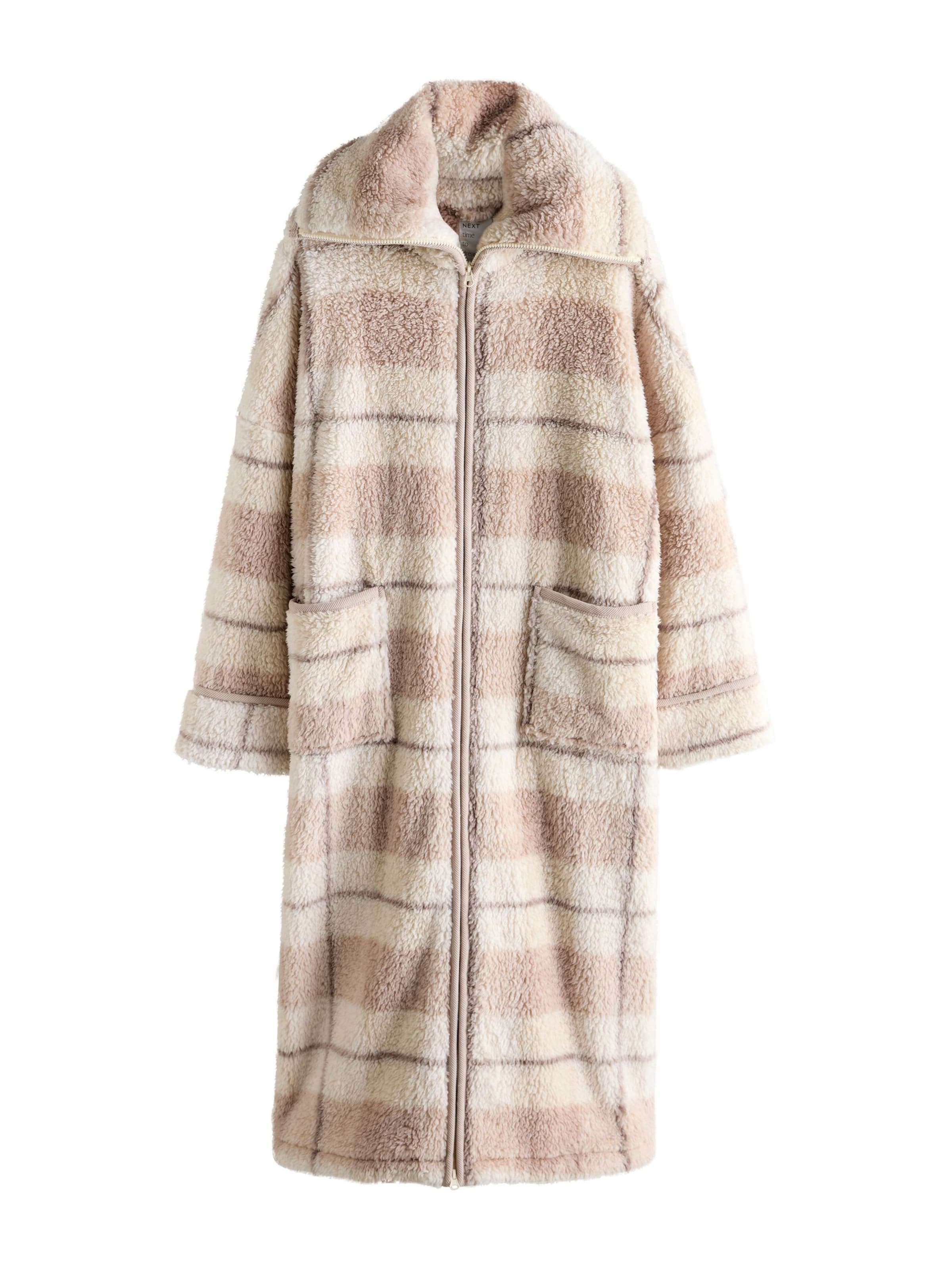 Next Домашний халат в Бежевый: спереди