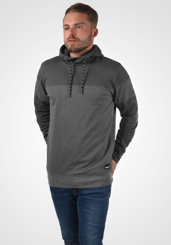 !Solid Hoodie 'Bekir' in Grau: predná strana