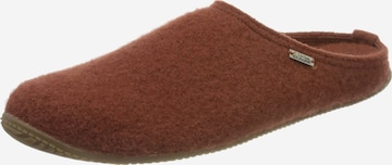 Pantoufle Living Kitzbühel en marron : devant
