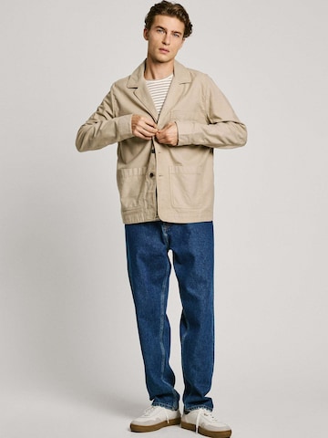 Regular fit Giacca da completo 'Aedus' di Pepe Jeans in beige