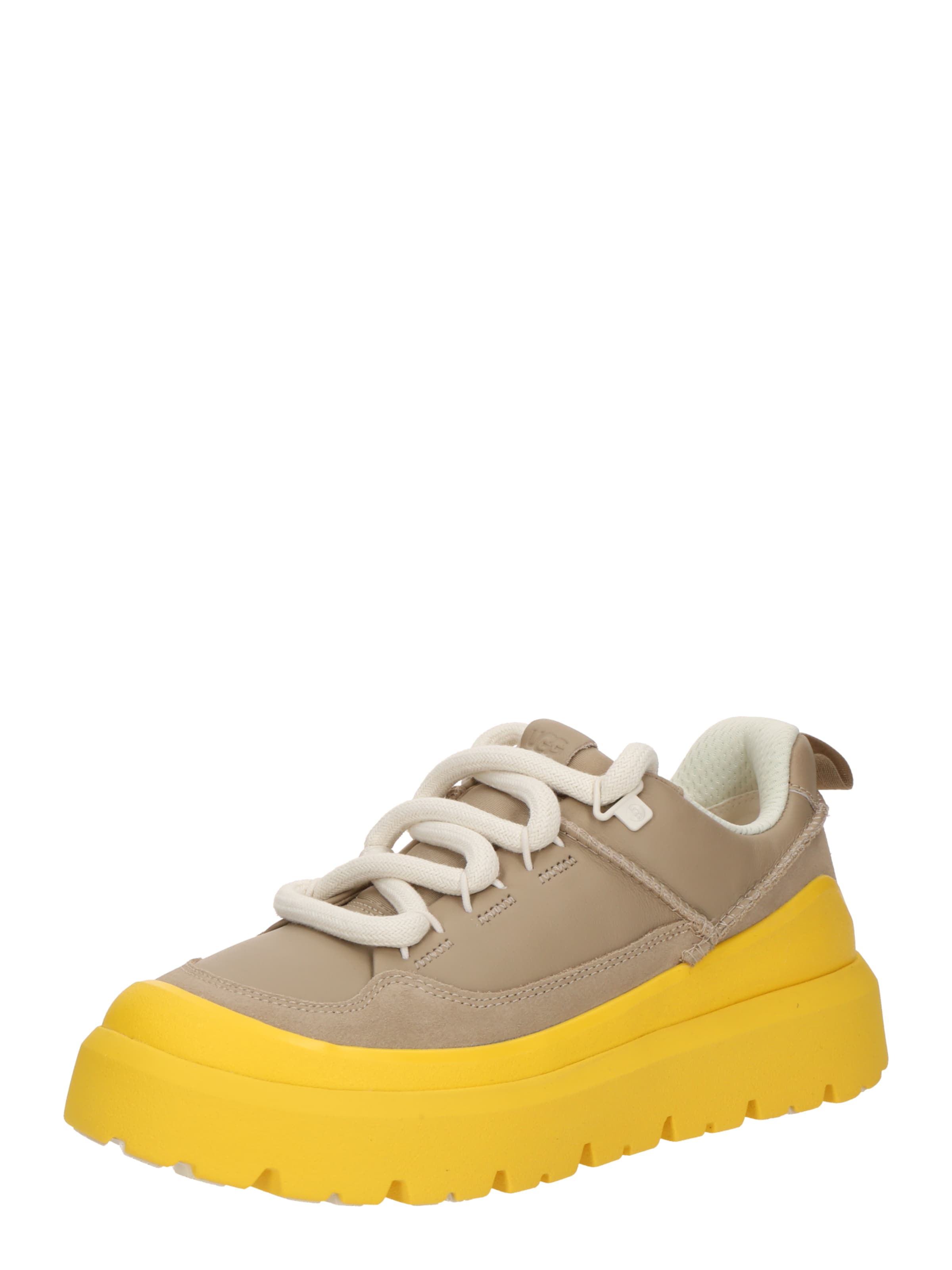 Sneaker bassa 'Heritage Utility' di UGG in giallo: frontale