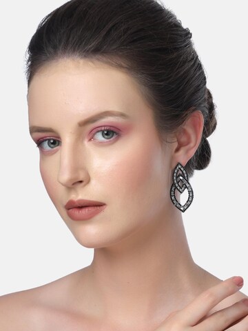 AVANT-GARDE PARIS Ohrringe 'Rominaette' in Schwarz