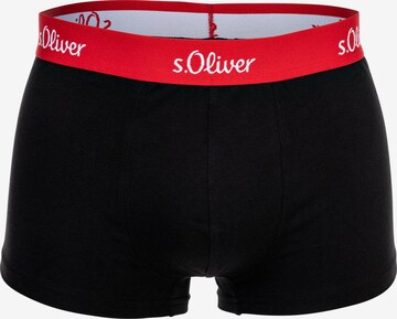 s.Oliver Boxershorts in Zwart