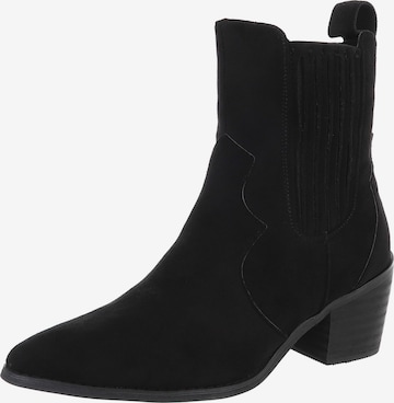 Ital-Design Boots in Black: front