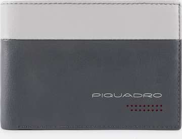 Piquadro Wallet 'Urban' in Grey: front