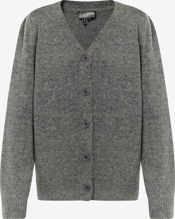 Cardigan 'Altiplano' DreiMaster Vintage en gris : devant