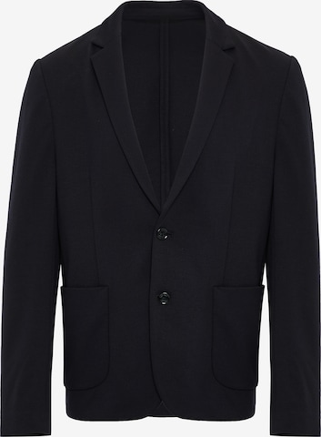 Coupe regular Veste de costume 'Martini' Threadbare en noir : devant