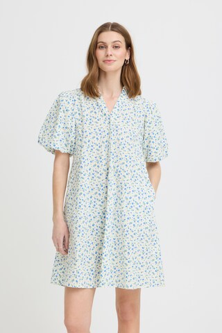 Robe 'Qwin' ICHI en blanc : devant