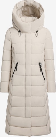 Manteau d’hiver ' SENSY ' khujo en blanc : devant
