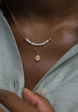 ELLI PREMIUM Kette in Gold: Vorderseite