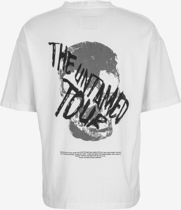 T-Shirt ' The untamed tour Yoricko 214 ' Young Poets en blanc