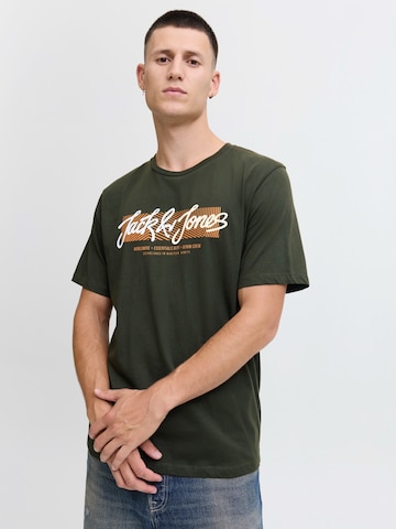 JACK & JONES Μπλουζάκι 'JJURBAN' σε πράσινο