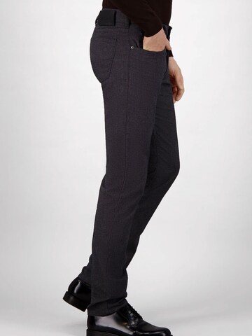 Gardeur Slim fit Trousers 'Bill' in Grey