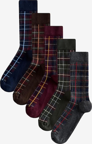Next Socks in Blue: front
