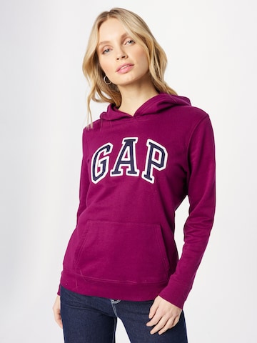 Gap Tall Sweatshirt in Purple: front