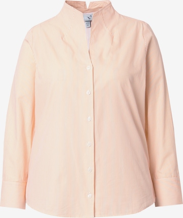 Ulla Popken Blouse in Oranje: voorkant